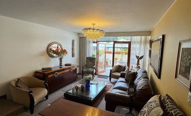 Departamento de 184 m² en El Primer Piso con Jardín y Terraza en Valle Hermoso, Santiago de Surco