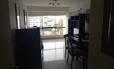 Mini Full Equipado, con Cochera Techada y Vista a Parque. PET FRIENDLY. Edificio con Gym, Terraza, Piscina, Sauna
