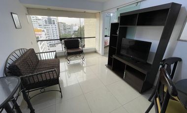 Mini Full Equipado, con Cochera Techada y Vista a Parque. PET FRIENDLY. Edificio con Gym, Terraza, Piscina, Sauna