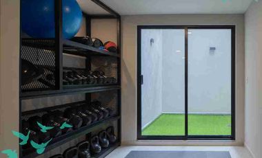 Departamento con terraza privada en San Rafael | Serapio Rendón 21 Entrega inmediata
