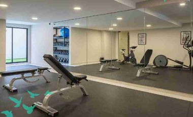 Departamento con terraza privada en San Rafael | Serapio Rendón 21 Entrega inmediata