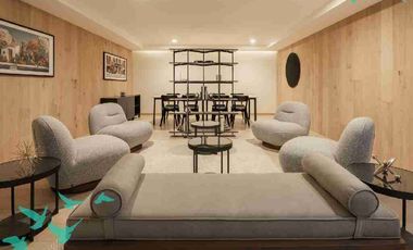 Departamento con terraza privada en San Rafael | Serapio Rendón 21 Entrega inmediata