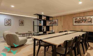 Departamento con terraza privada en San Rafael | Serapio Rendón 21 Entrega inmediata