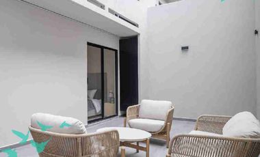 Departamento con terraza privada en San Rafael | Serapio Rendón 21 Entrega inmediata