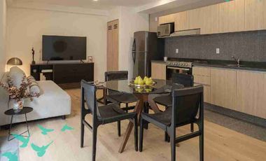 Departamento con terraza privada en San Rafael | Serapio Rendón 21 Entrega inmediata
