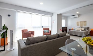 Departamento Loft ejecutivo amueblado en Renta Zapopan Guadalajara Jalisco desde dos noches