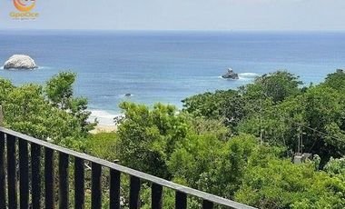 Casa con estupenda vista al mar en San Agustinillo