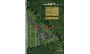 Terreno En Venta – Herederos Del Valle, Caral | Supe – Barranca – Lima