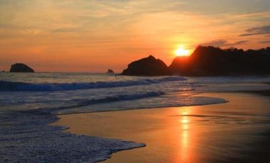 Cabañas boutique con vista al mar en Zipolite