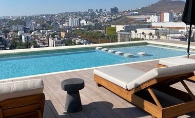 Loft amueblado en renta en Torre Mayor | Vive con estilo en la zona norte de León