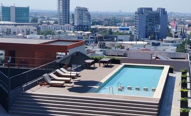Loft amueblado en renta en Torre Mayor | Vive con estilo en la zona norte de León