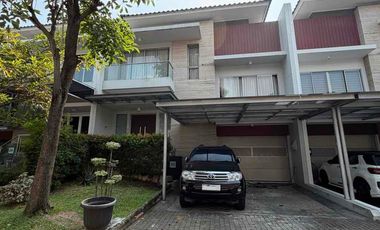 Rumah Golf Island PIK 10x20 , Semi Furnished