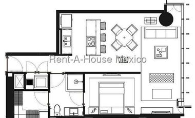 Departamento en Renta en Juárez, Cuauhtémoc