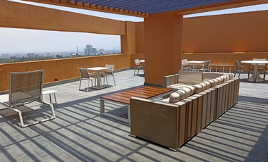 Amplio departamento en Desierto de los Leones, zona Televisa – $22,000