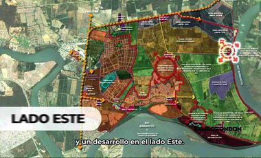 Terreno Esquinero 2,249m² El Buijo Samborondón | Futura Vía | $65/m²