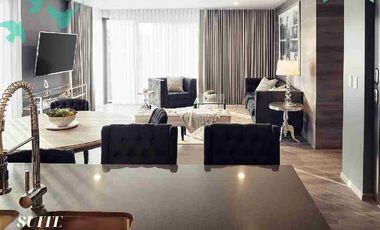 Departamento de lujo cerca de Reforma 122.95 m² + balcón privado  Entrega inmediata