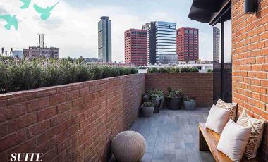 Departamento de lujo cerca de Reforma 122.95 m² + balcón privado  Entrega inmediata