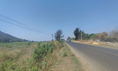 TERRENO EN VENTA SOBRE CARRETERA TOTOLAPAN - TLAYACAPAN, MORELOS.