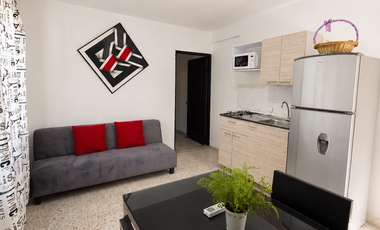 alquiler apartaestudio amoblado en cali segundo piso