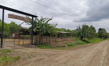 finca con casa de venta en calceta