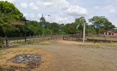 finca con casa de venta en calceta