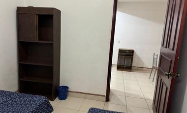 “DEPARTAMENTO #7, EN RENTA AMUEBLADO Y CON  SERVICIOS ”. Perfil para 4 personas.