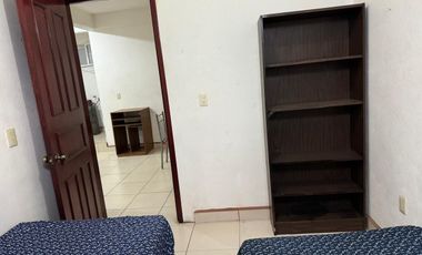 “DEPARTAMENTO #7, EN RENTA AMUEBLADO Y CON  SERVICIOS ”. Perfil para 4 personas.