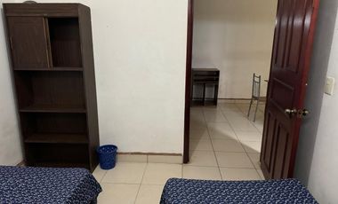 “DEPARTAMENTO #7, EN RENTA AMUEBLADO Y CON  SERVICIOS ”. Perfil para 4 personas.