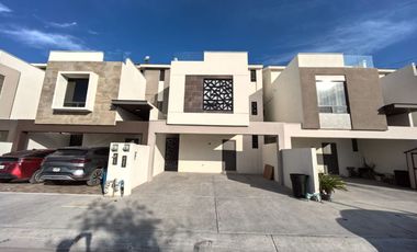 RENTA CASA AMUEBLADA FRACC PUERTA JARDIN RESIDENCIAL, APODACA N.L