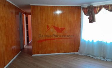 Departamento Primer Piso, 3 Dormitorios, 1 Baño, Villa Los Prados 2, Comuna de Quilicura.