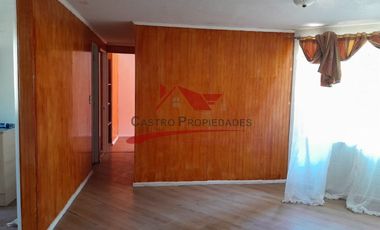 Departamento Primer Piso, 3 Dormitorios, 1 Baño, Villa Los Prados 2, Comuna de Quilicura.