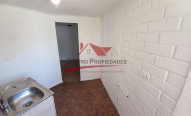 Departamento Primer Piso, 3 Dormitorios, 1 Baño, Villa Los Prados 2, Comuna de Quilicura.