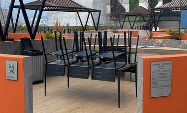 RENTA EXCELENTE DEPARTAMENTO TIPO LOFT PARK PEDREGAL