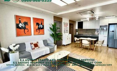 2 Bedrooms Fully-Furnished Unit For Rent Located inside Clark Freeport Zone Near Hilton Hotel