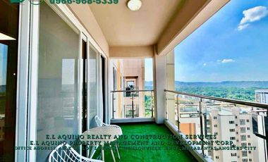2 Bedrooms Fully-Furnished Unit For Rent Located inside Clark Freeport Zone Near Hilton Hotel