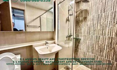 2 Bedrooms Fully-Furnished Unit For Rent Located inside Clark Freeport Zone Near Hilton Hotel