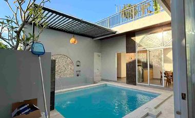 Dijual villa baru dengan rooftop View ocean di Nusadua dekat bandara