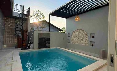 Dijual villa baru dengan rooftop View ocean di Nusadua dekat bandara