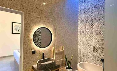 Dijual villa baru dengan rooftop View ocean di Nusadua dekat bandara