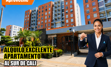 ALQUILO EXCELENTE APARTAMENTO AL SUR DE CALI EN VALLE DEL LILI