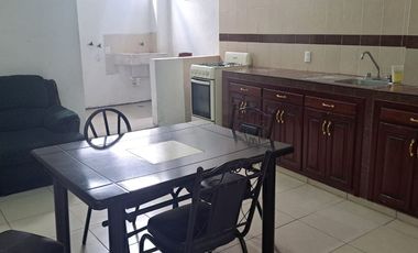 “DEPARTAMENTO EN RENTA AMUEBLADO Y CON  SERVICIOS ”.  Perfil para 4 personas.