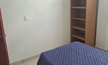 “DEPARTAMENTO EN RENTA AMUEBLADO Y CON  SERVICIOS ”.  Perfil para 4 personas.