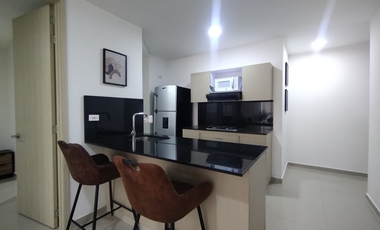 Apartamento amoblado en arriendo en Alto Prado