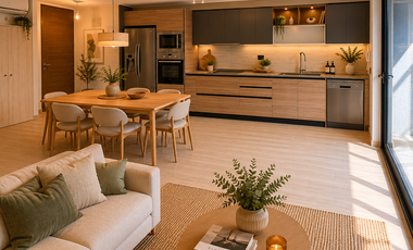 Townhouse triplex con jardín y bodega habitable – Ñuñoa