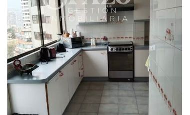 Arrendamos departamento amoblado por temporada o anual en Viña.