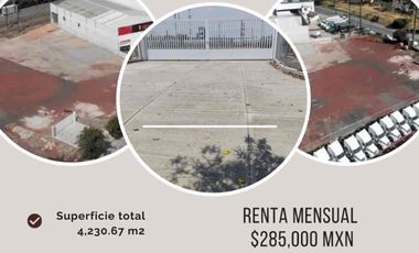 Terreno en renta en La Comunidad, Tlalnepantla