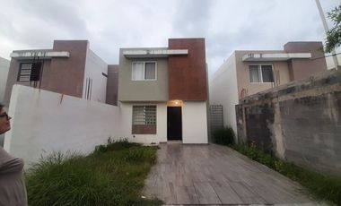 CASA EN RENTA EN APODACA NUEVO LEON, ZONA VALLE LA RIOJA, PRIVADA, SECTOR ASTURIA, EQUIPADA BASICO, DOBLE ACCESO AUTOMATIZADO CONTROLADO