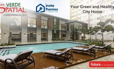 Move-In Ready 2-Bedroom Condo for Sale at Verde Spatial, Commonwealth Quezon City