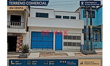 Terreno Comercial En Venta - Ventanilla 160 M2