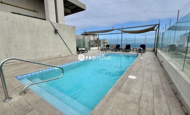 Arriendo Depto 1D 1B Barrio Brasil c/ Estacionamiento y Bodega